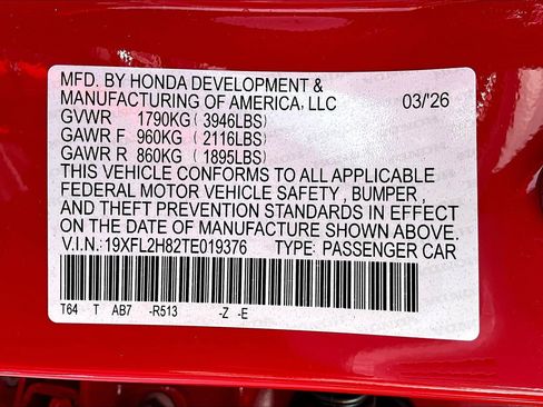 New 2026 Honda Civic Sport image 21