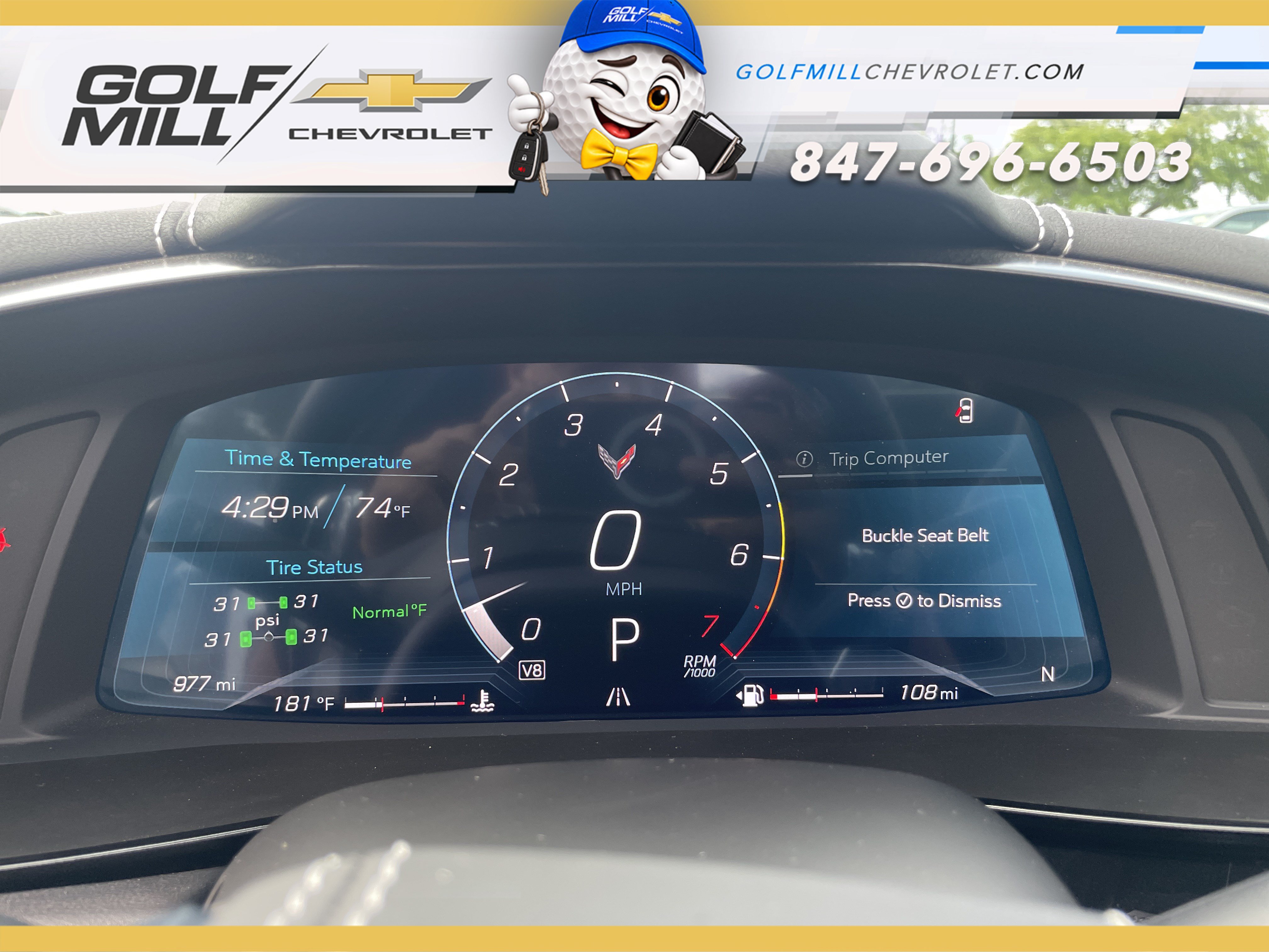 Used 2025 Chevrolet Corvette Stingray Preferred Conv w/ Stealth Interior Trim Package RWD image 19