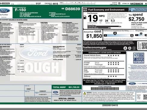 Used 2022 Ford F150 XLT w/ Equipment Group 302A High image 30