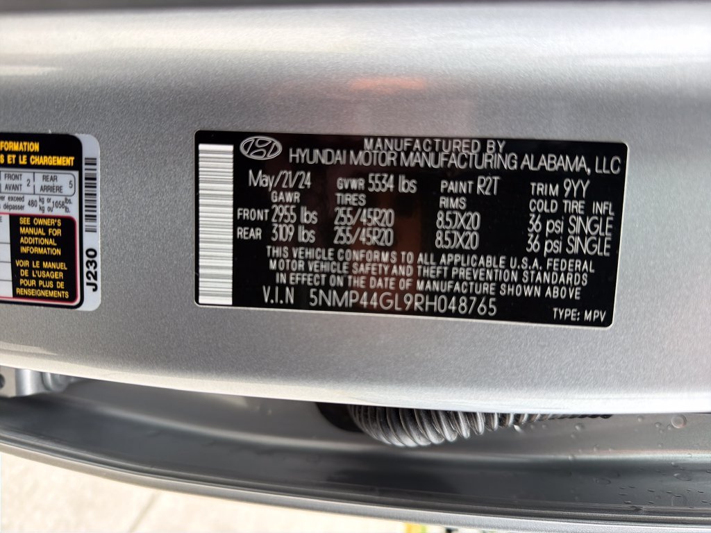 Used 2024 Hyundai Santa Fe Limited FWD image 38