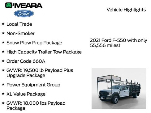 Used 2021 Ford F550 4x4 Crew Cab Super Duty image 8