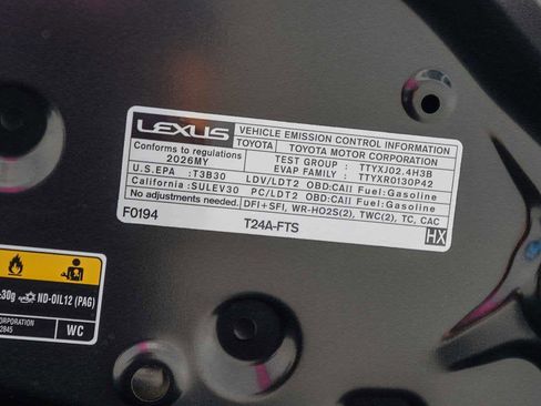 New 2026 Lexus NX 350 AWD w/ Cold Area Package image 31