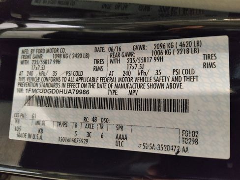 Used 2017 Ford Escape SE w/ Equipment Group 201A FWD image 33