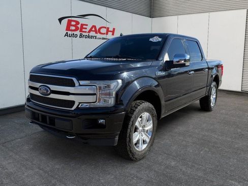 Used 2019 Ford F150 Platinum w/ Trailer Tow Package image 1