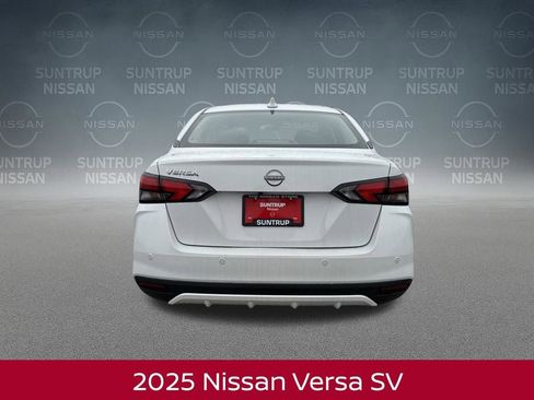 New 2025 Nissan Versa SV w/ Trunk Package image 5