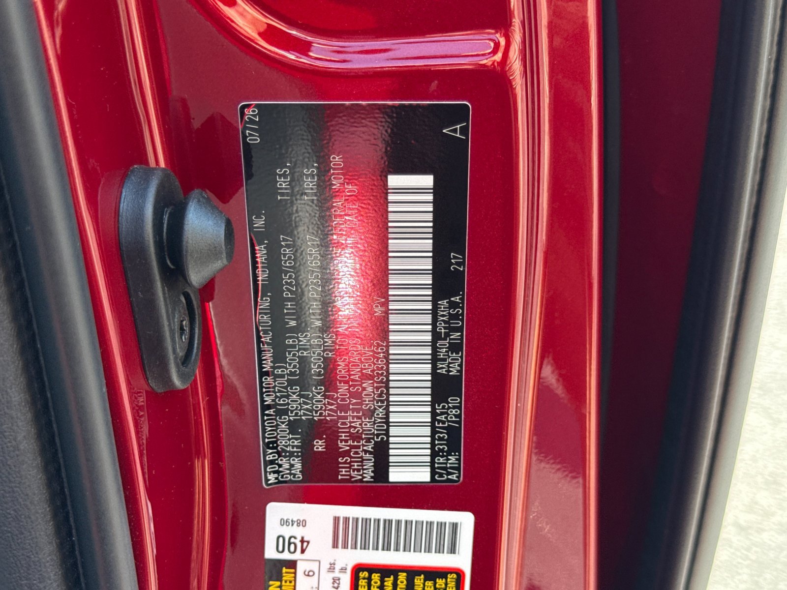 Used 2026 Toyota Sienna XLE FWD image 30