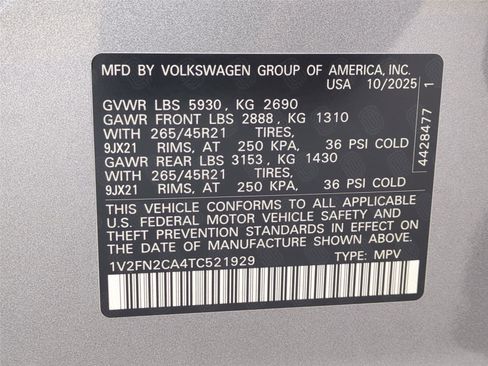 New 2026 Volkswagen Atlas SEL Premium R-Line image 25