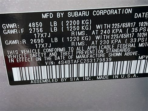 Used 2025 Subaru Outback Premium image 28