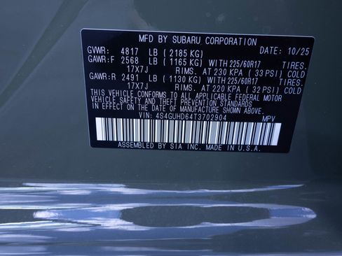 New 2026 Subaru Crosstrek 2.0i Premium image 37