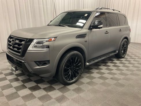 Used 2021 Nissan Armada Platinum w/ Captain's Chairs Package RWD image 9