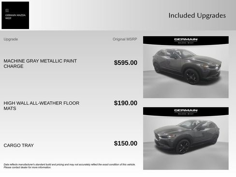 Used 2025 MAZDA CX-30 AWD 2.5 S w/ Select Sport Pkg image 9