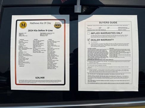 Certified 2024 Kia Seltos X-Line AWD/4WD image 13
