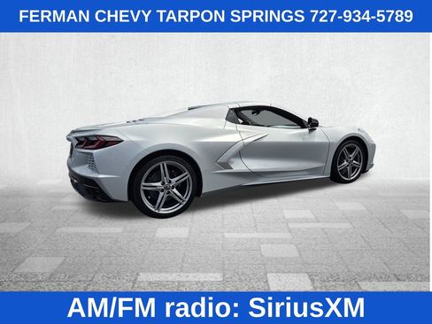 New 2027 Chevrolet Corvette Stingray Convertible w/ Chrome Exterior Badge Package RWD image 11