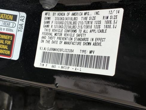 Used 2015 Honda CR-V LX image 15