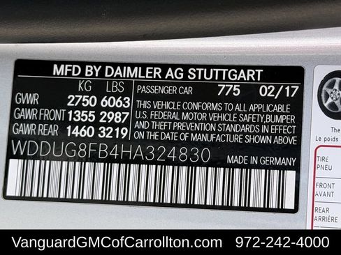 Used 2017 Mercedes-Benz S 550 4MATIC Sedan image 36