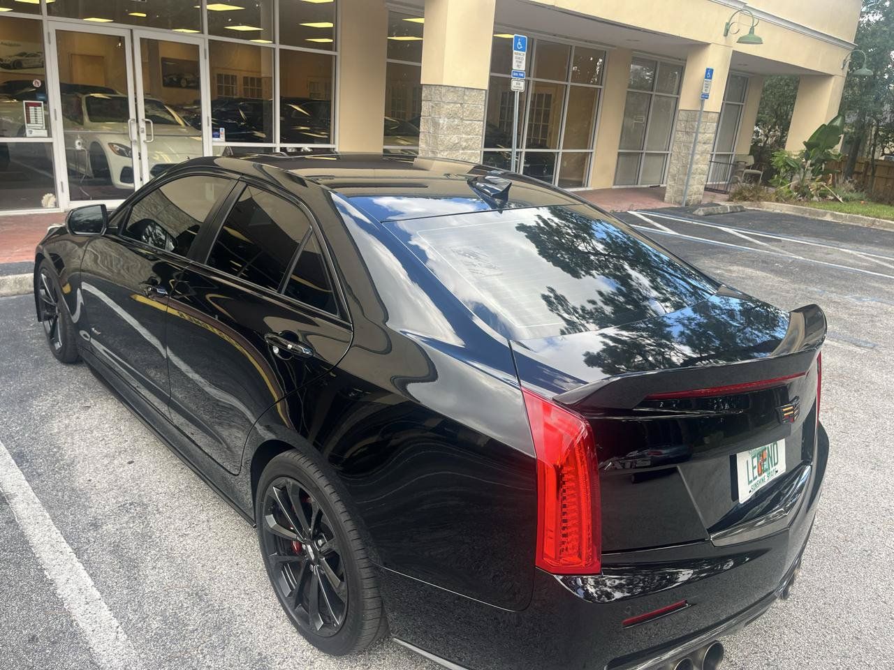 Used 2017 Cadillac ATS V w/ Carbon Black Package RWD image 11