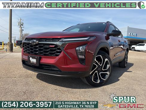 Certified 2024 Chevrolet Trax RS w/ Sunroof Package image 1