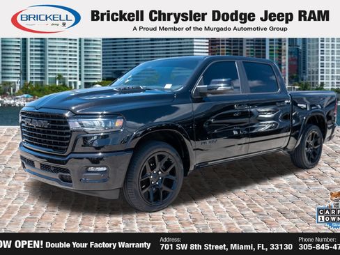 Used 2025 RAM 1500 Laramie w/ Night Edition AWD/4WD image 1
