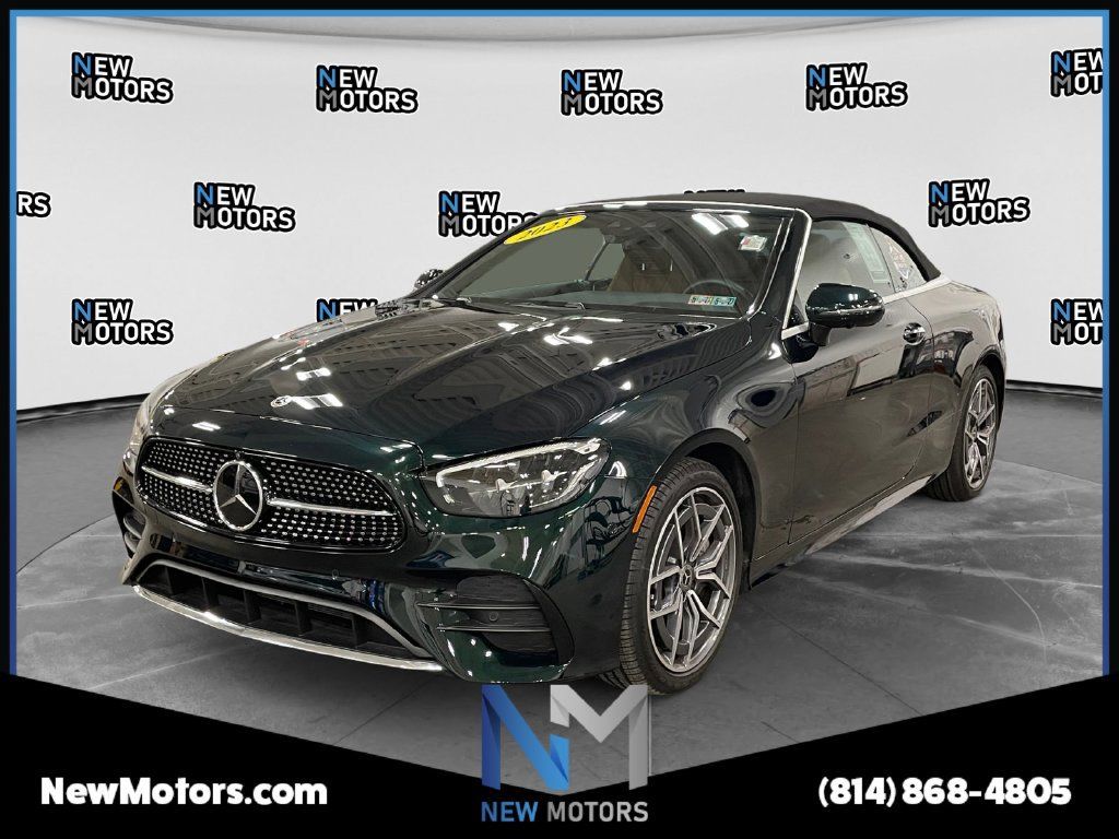 Used 2023 Mercedes-Benz E 450 4MATIC Cabriolet 360° Tour