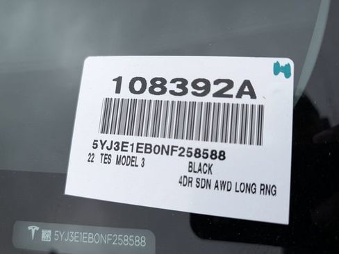 Used 2022 Tesla Model 3 Long Range AWD/4WD image 32