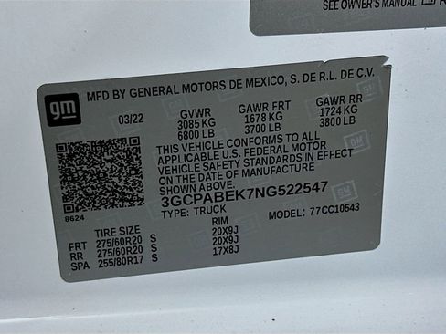 Used 2022 Chevrolet Silverado 1500 Custom image 37