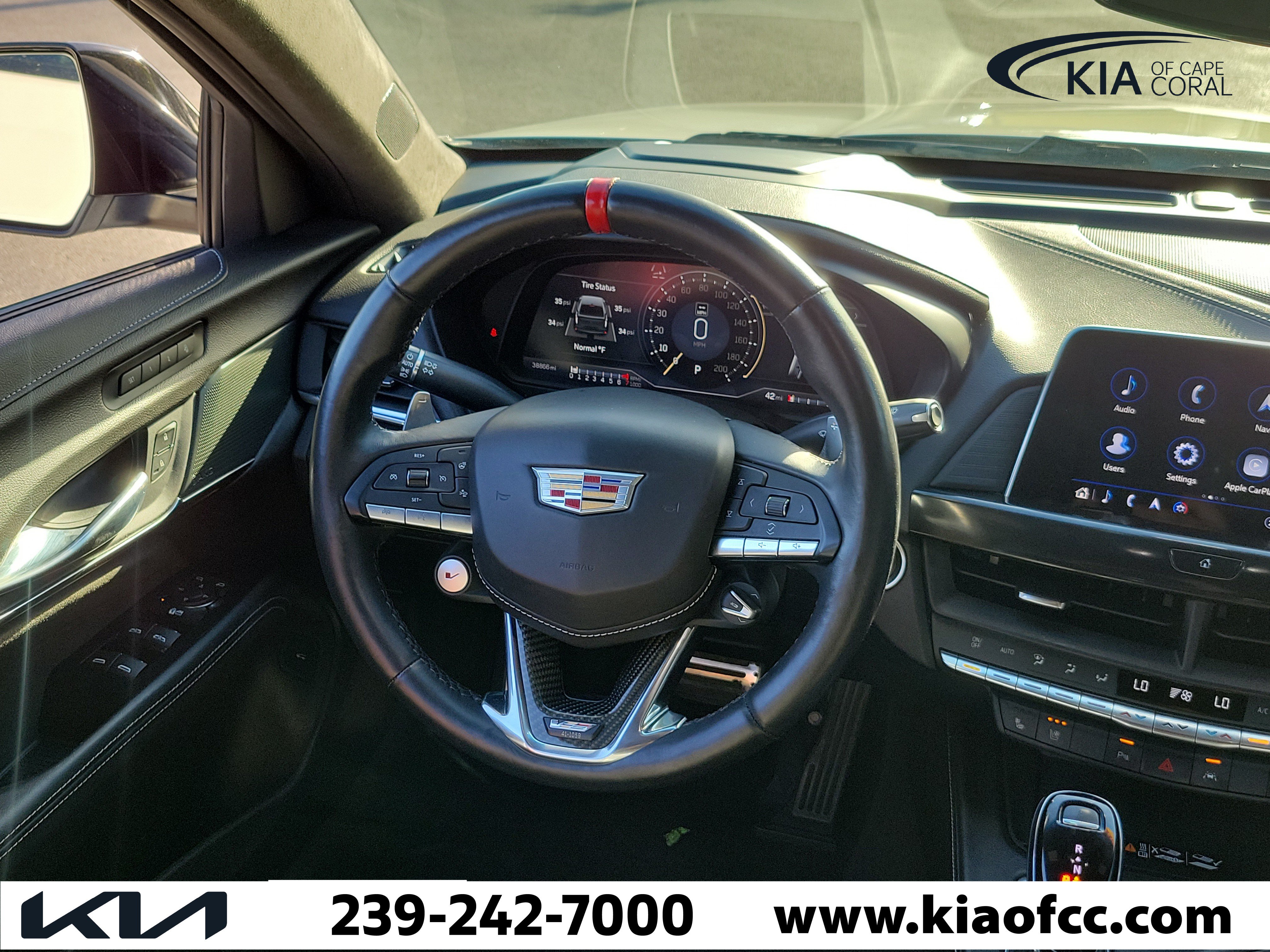Used 2022 Cadillac CT4 V Blackwing w/ Driver Assist Package RWD image 17