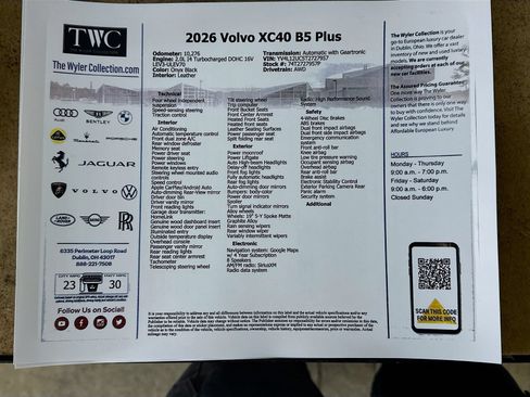 Used 2026 Volvo XC40 B5 Plus AWD/4WD image 46