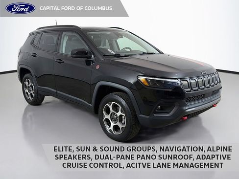 Used 2022 Jeep Compass Trailhawk w/ Trailhawk Elite Group AWD/4WD image 1