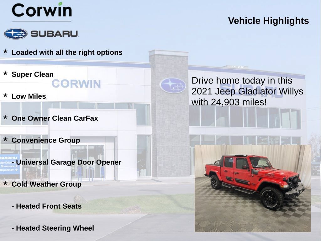 Used 2021 Jeep Gladiator Sport AWD/4WD image 6