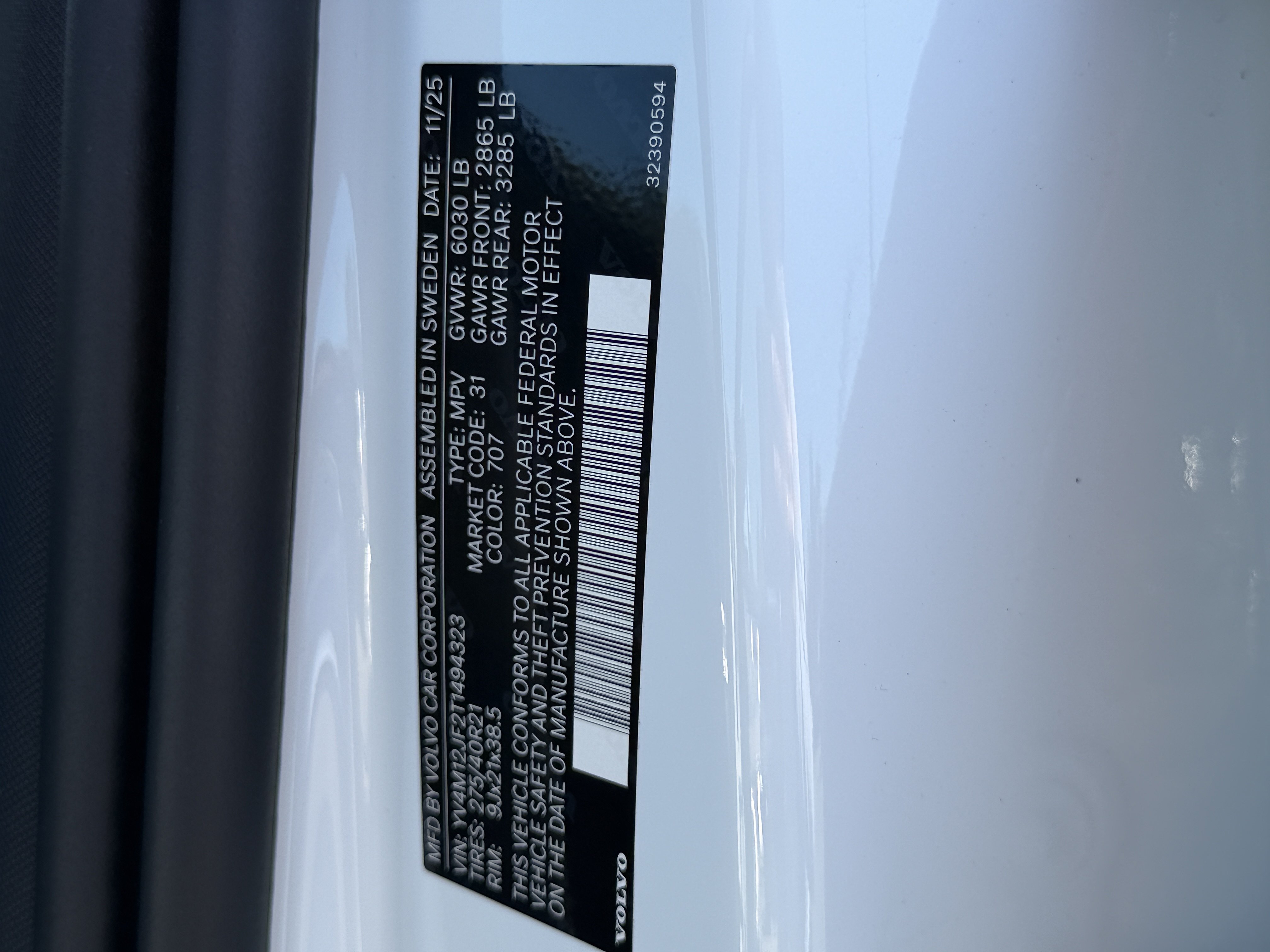 New 2026 Volvo XC90 B5 Ultra w/ Protection Package AWD/4WD image 34