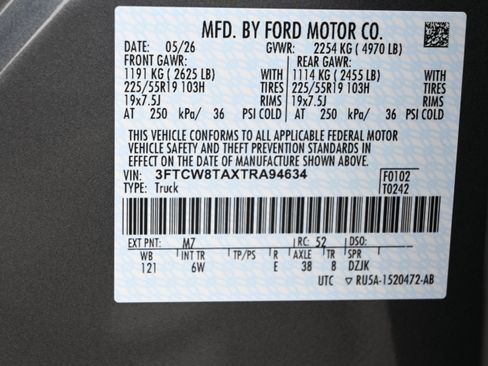 New 2026 Ford Maverick Lobo AWD/4WD image 12