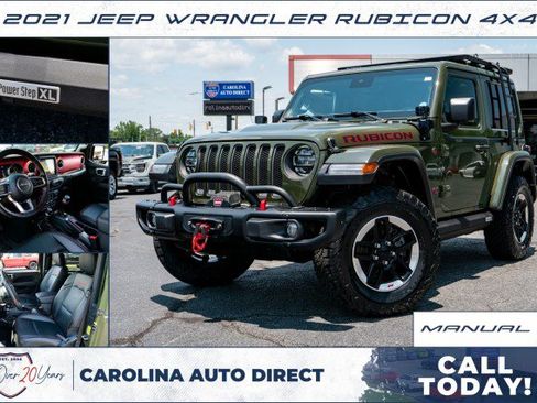 Used 2021 Jeep Wrangler Rubicon AWD/4WD image 1