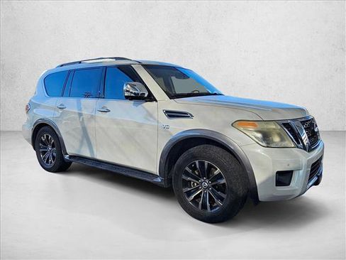 Used 2017 Nissan Armada Platinum w/ Captain Seat Package image 3