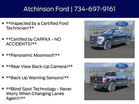 Certified 2021 Ford F150 Lariat w/ Equipment Group 502A High image 4