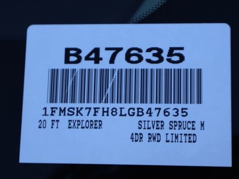 Used 2020 Ford Explorer Limited image 7