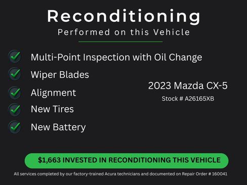 Used 2023 MAZDA CX-5 Signature AWD/4WD image 12