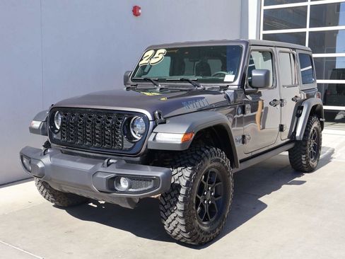 Used 2025 Jeep Wrangler Unlimited Sport S 4xe AWD/4WD image 1