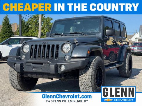 Used 2017 Jeep Wrangler Unlimited Sahara AWD/4WD image 1