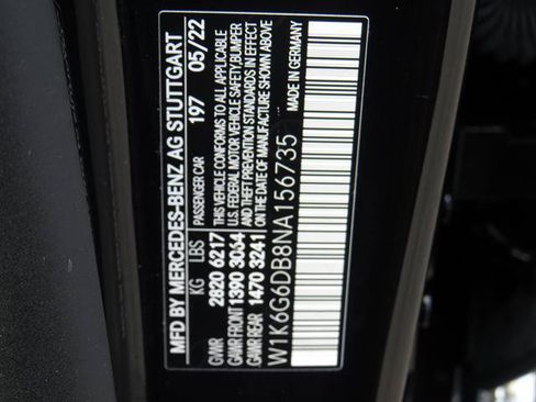 Used 2022 Mercedes-Benz S 500 4MATIC w/ AMG Line Package image 8