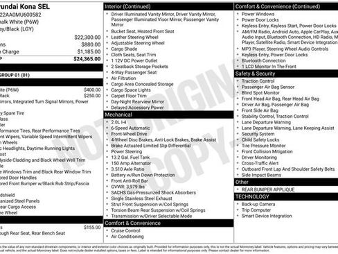 Used 2021 Hyundai Kona SEL image 5