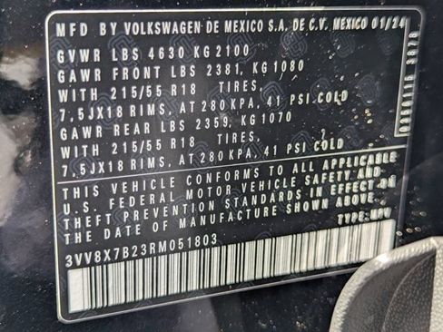 Used 2024 Volkswagen Taos S AWD/4WD image 27