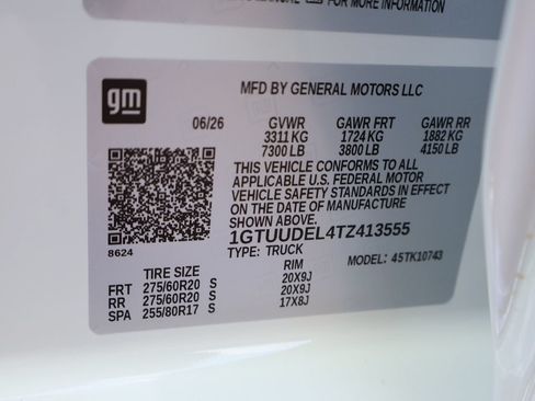 New 2026 GMC Sierra 1500 SLT w/ SLT Premium Plus Package AWD/4WD image 47