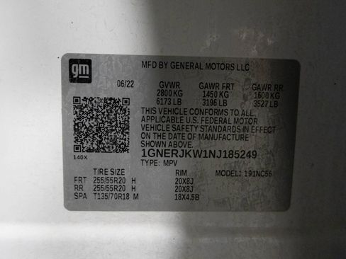 Used 2022 Chevrolet Traverse RS image 45