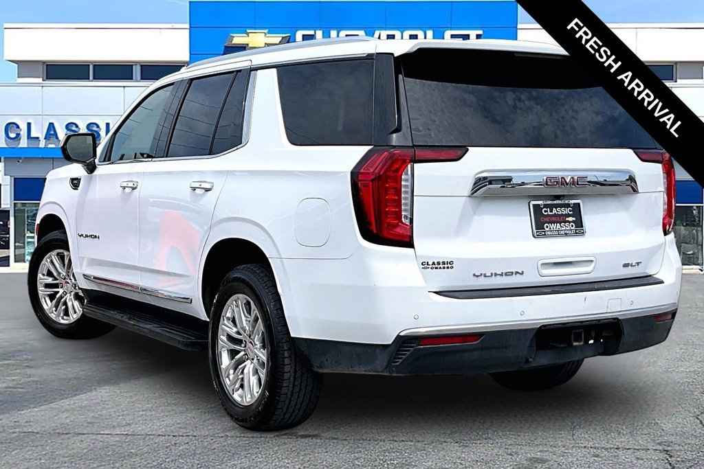Used 2021 GMC Yukon SLT RWD image 3