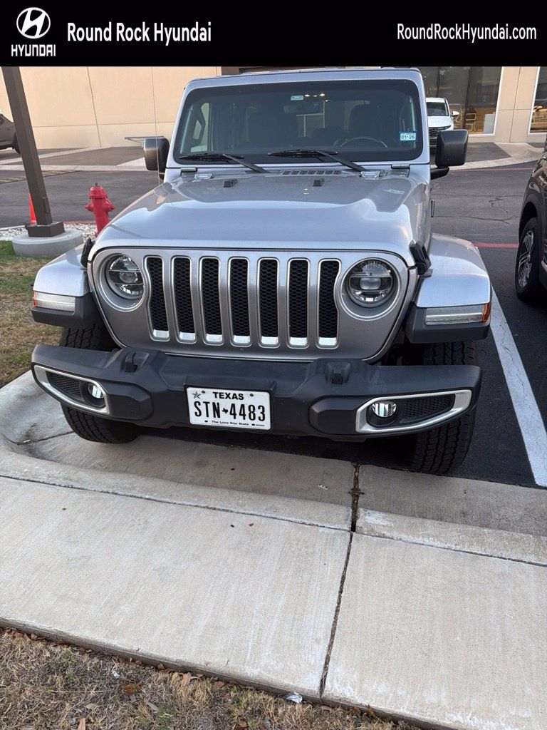 Used 2020 Jeep Wrangler Unlimited Sahara AWD/4WD image 1