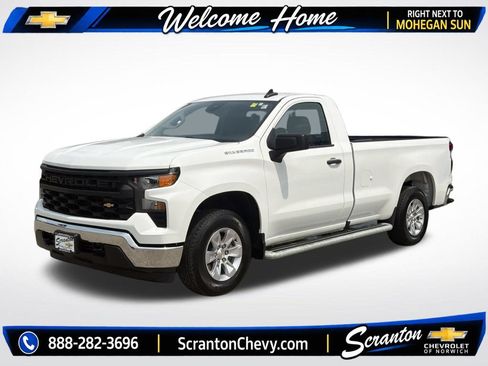 Certified 2025 Chevrolet Silverado 1500 W/T RWD image 3