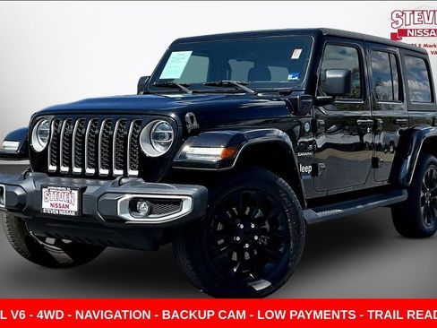 Used 2021 Jeep Wrangler Unlimited Sahara w/ Cold Weather Group AWD/4WD image 3