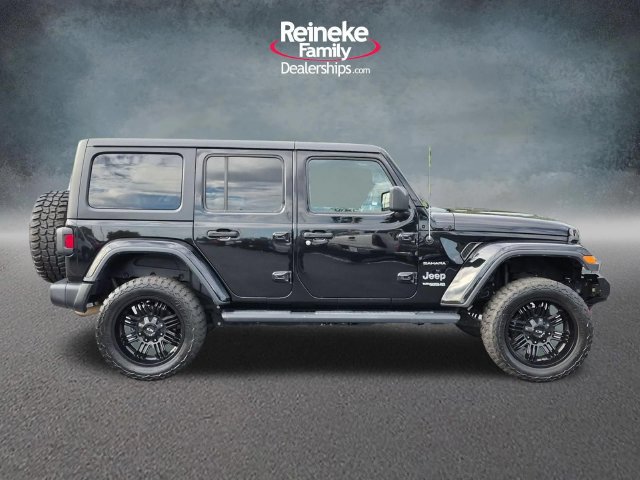 Used 2021 Jeep Wrangler Unlimited Sahara AWD/4WD image 4