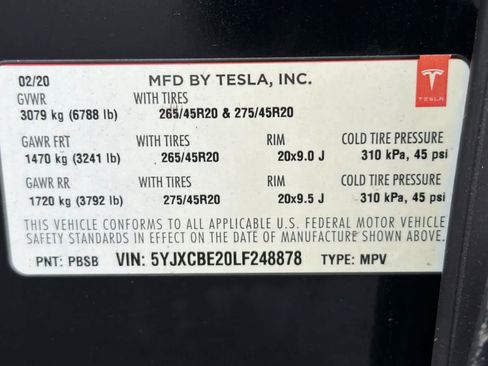 Used 2020 Tesla Model X Long Range image 32