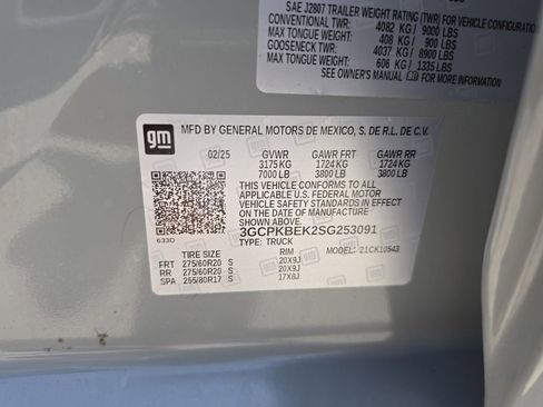 Used 2025 Chevrolet Silverado 1500 Custom AWD/4WD image 33